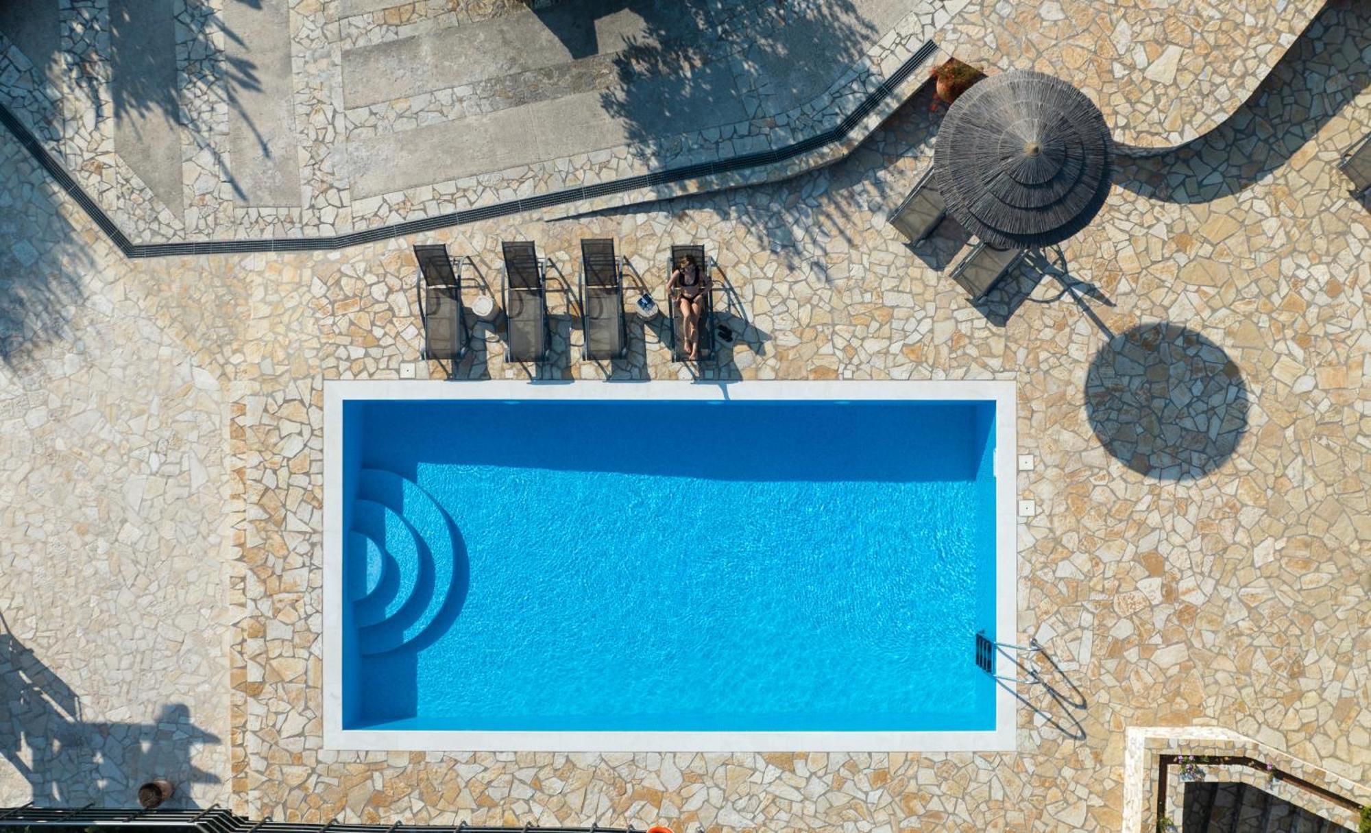 Electra Villa & Pool Studios Gaios Luaran gambar