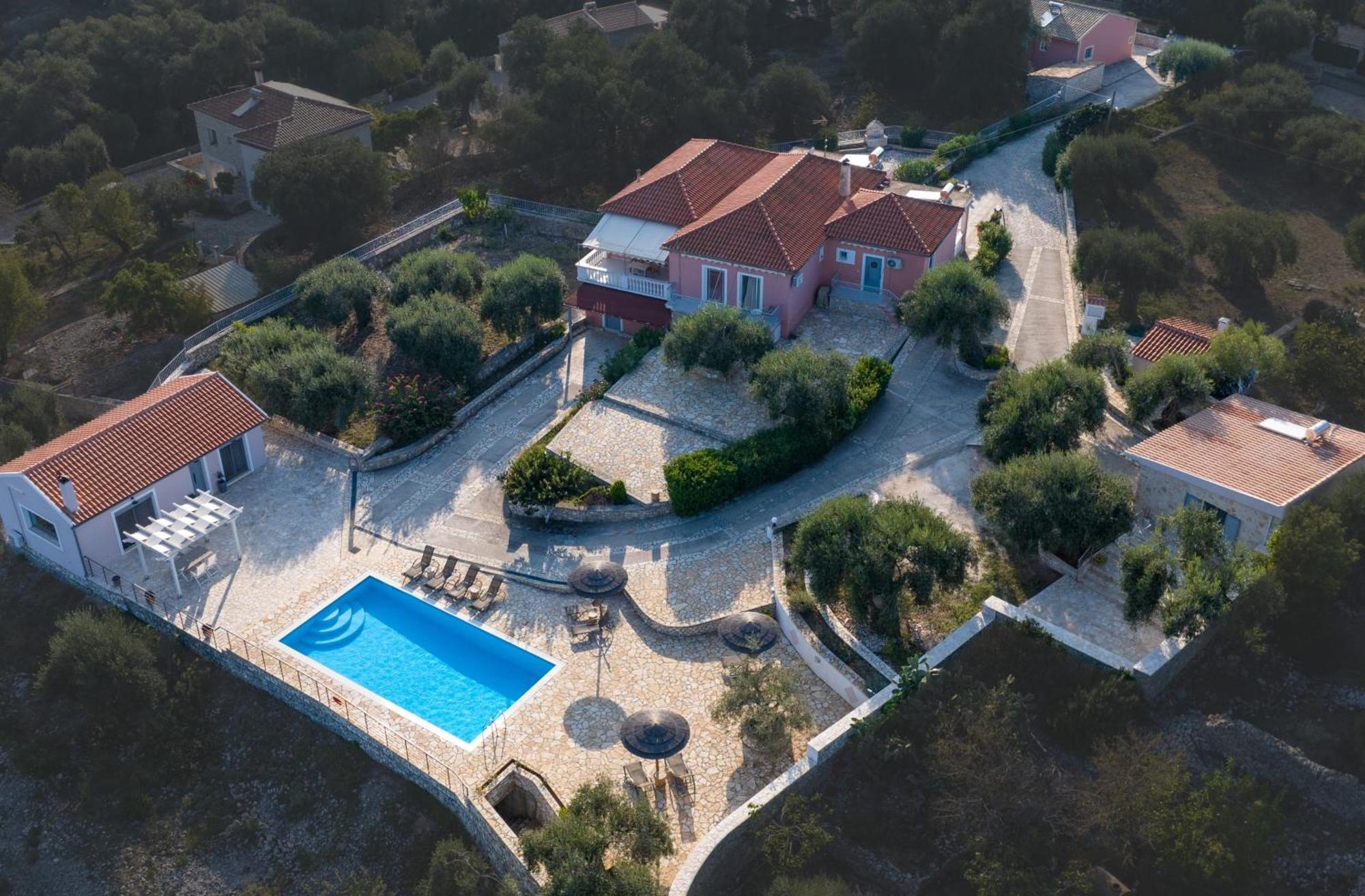 Electra Villa & Pool Studios Gaios Luaran gambar